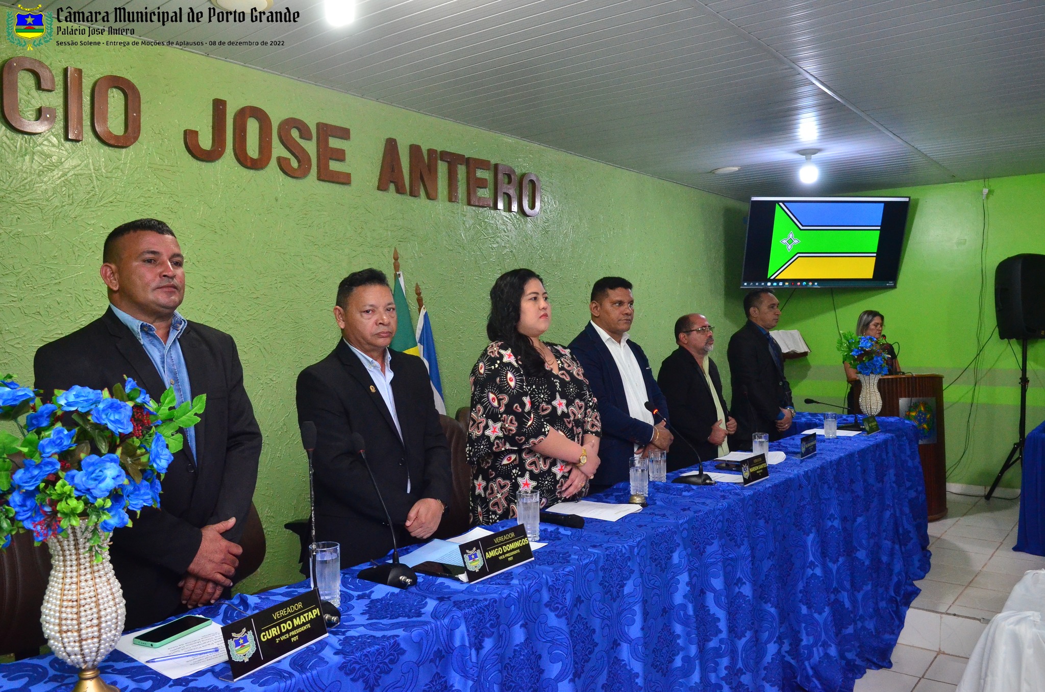 Câmara de Vereadores de Porto Grande Homenageia Mais de 70 Personalidades com Moções de Aplausos